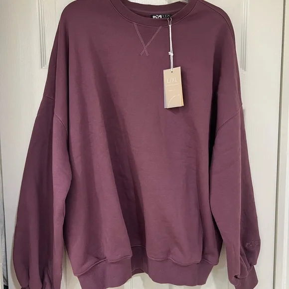 POPFLEX Mauve Crew Neck Sweater - Picture 6 of 12